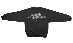 'Cryptik X Bei Ru' Crewneck Sweatshirt (Black)