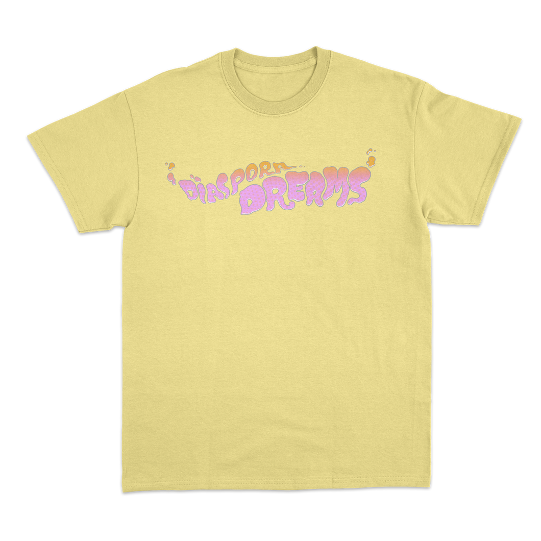 'Diaspora Dreams' T-Shirt (Light Yellow)