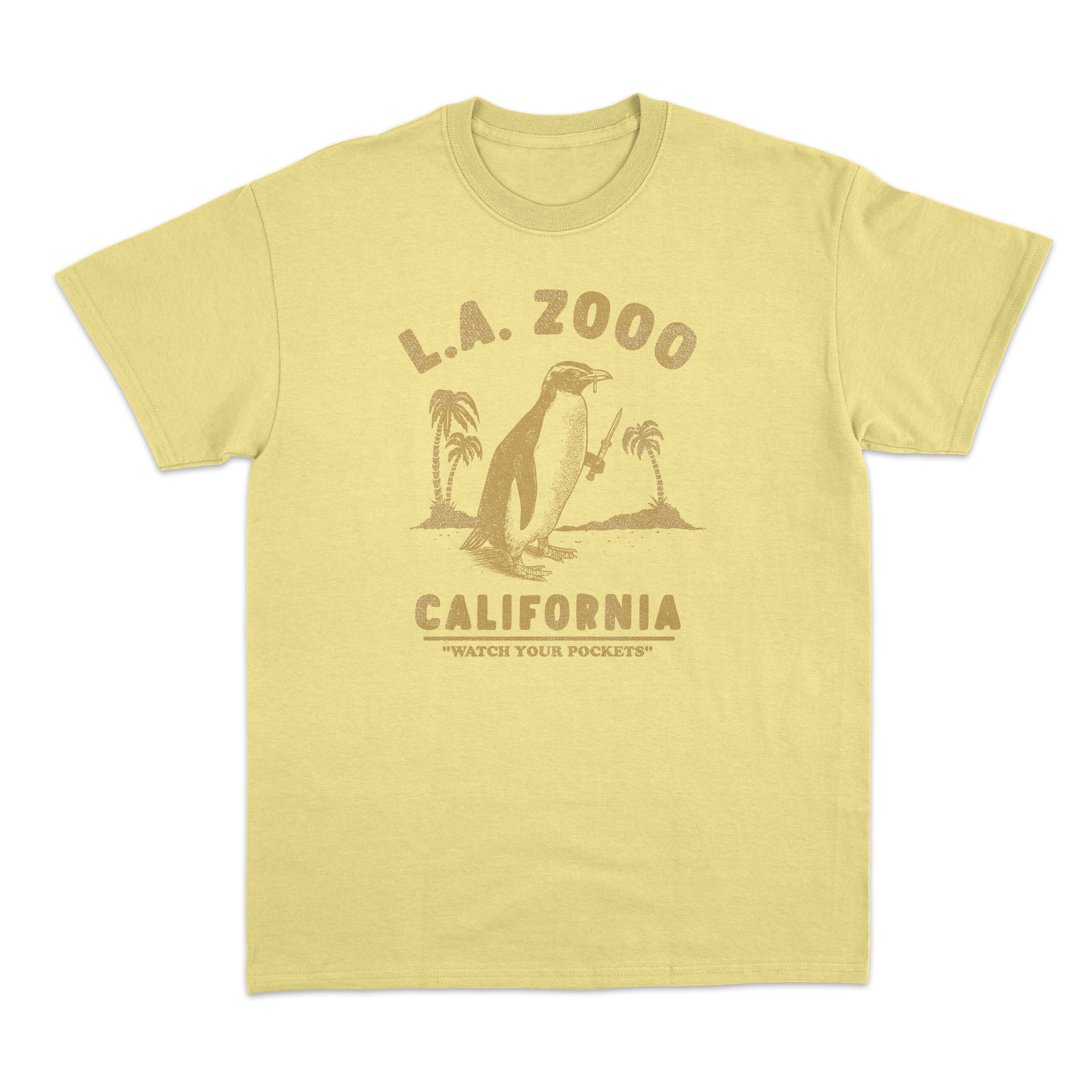 'Pocket Watch' T-Shirt (Yellow)