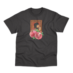 'Pomegranate Smoke' T-Shirt (Black)